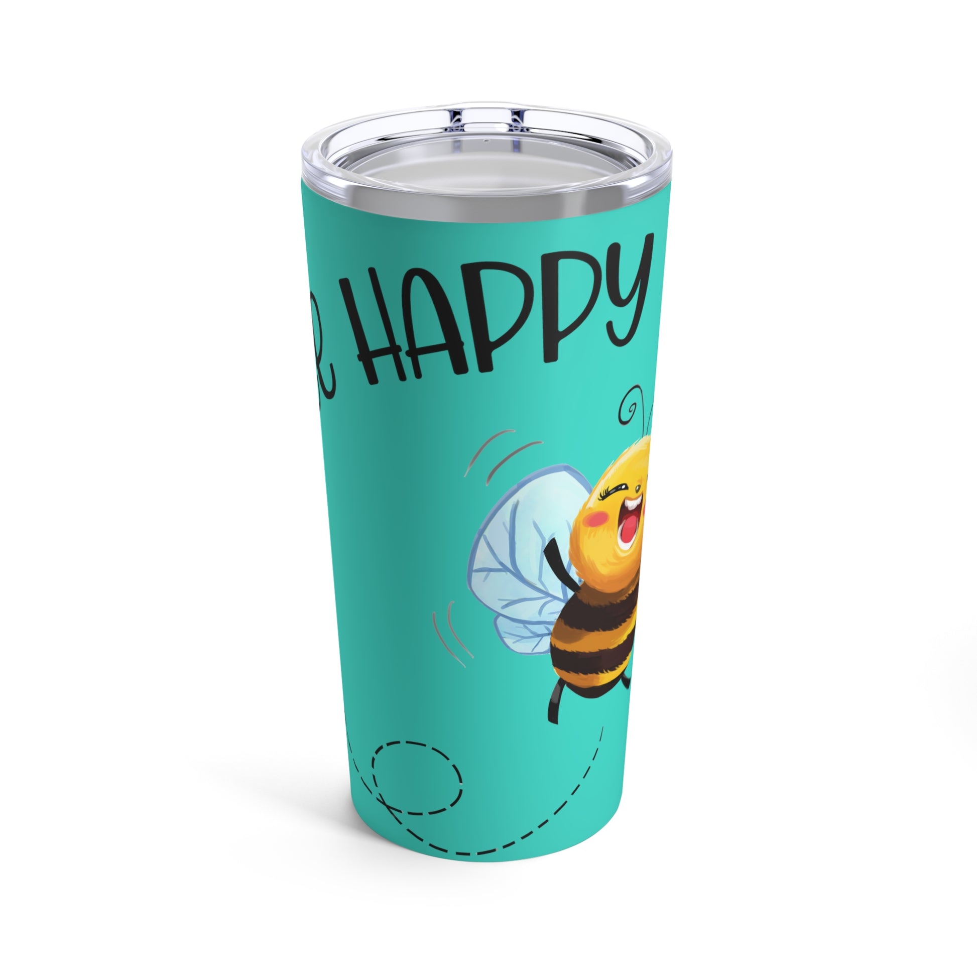 Bee Happy Tumbler 20oz