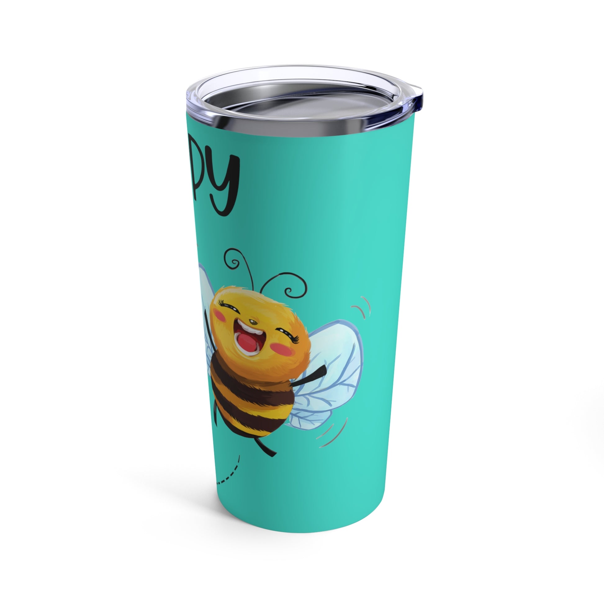 Bee Happy Tumbler 20oz