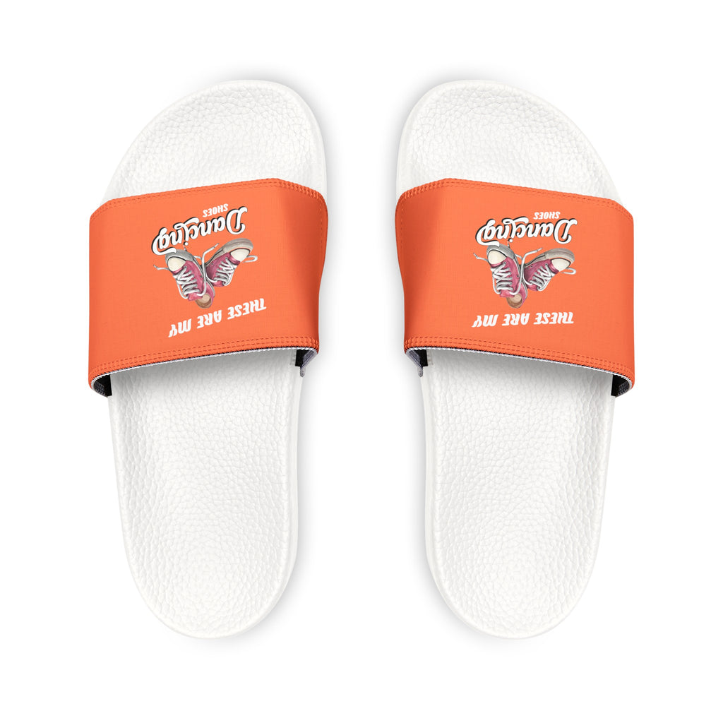 These are my dancing shoes Youth Removable-Strap Sandals