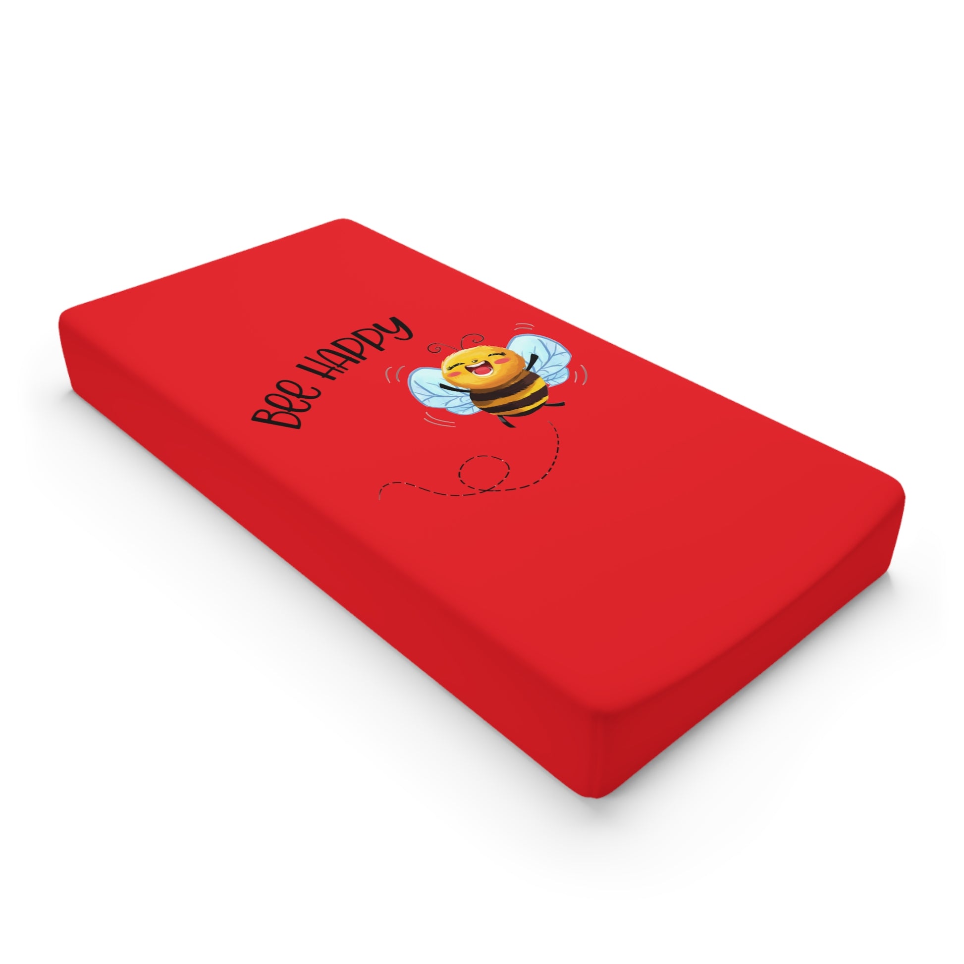 Bee Happy Baby Changing Pad Cover