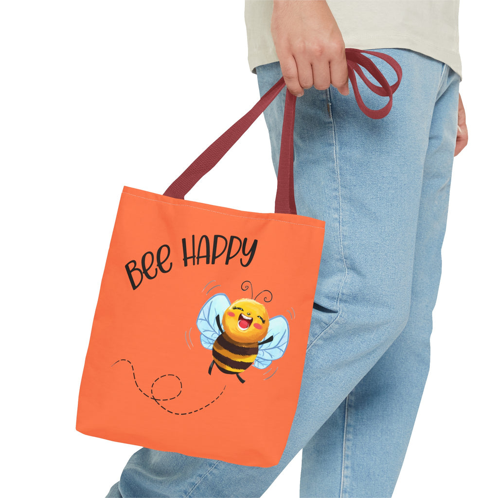 Bee Happy Tote Bag (AOP)