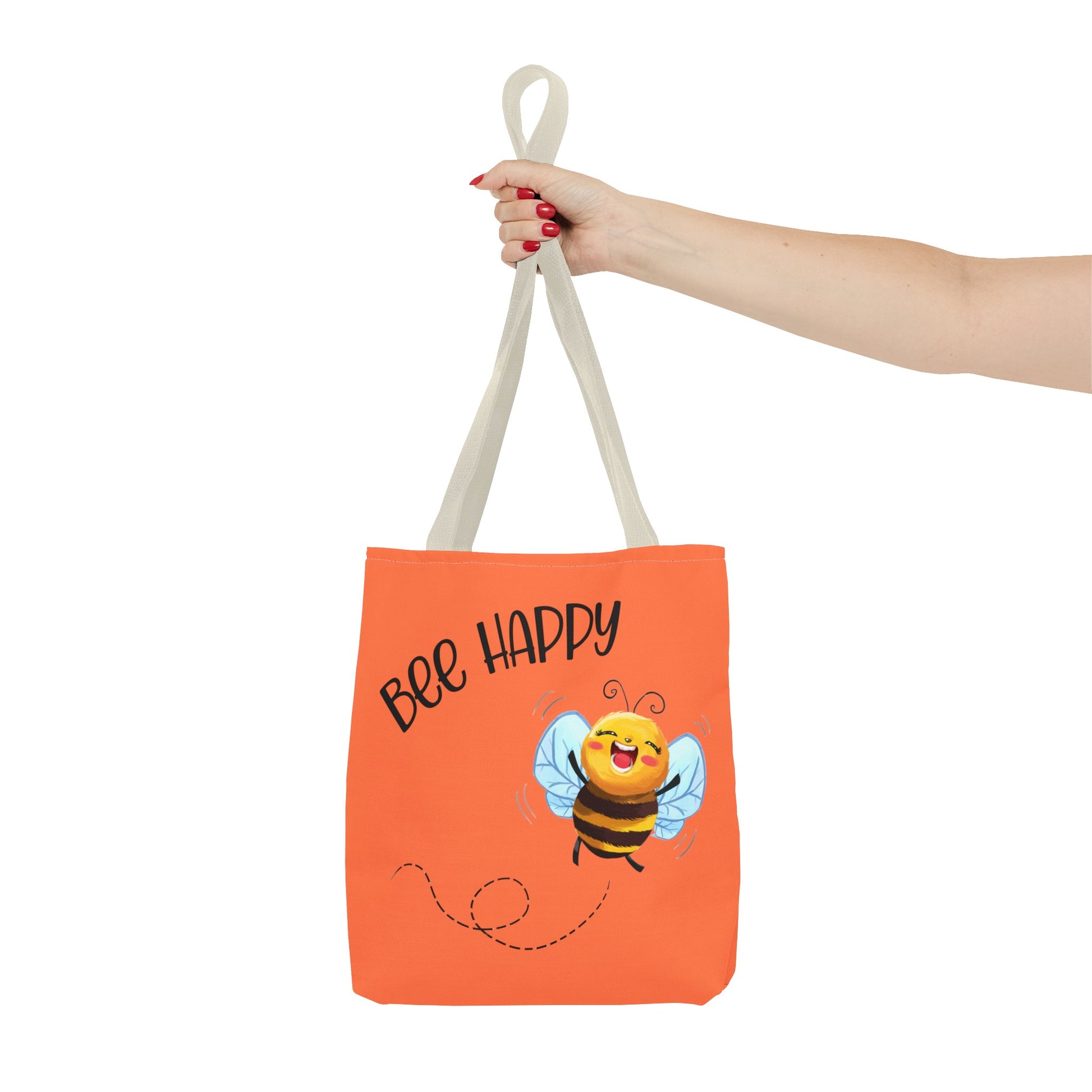 Bee Happy Tote Bag (AOP)