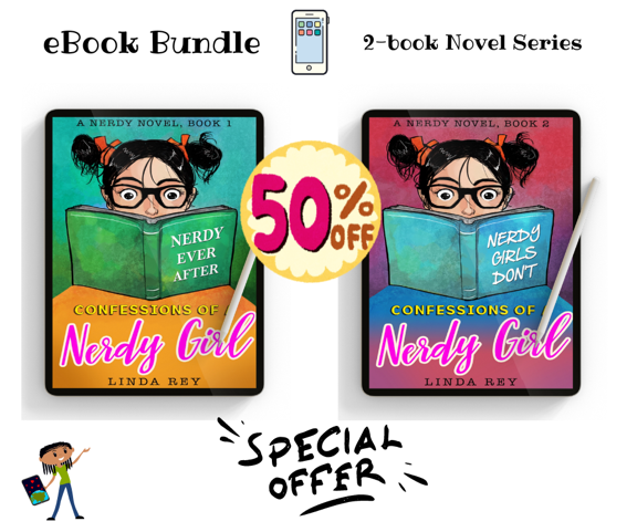 2-IN-1 Summer Book Series for Kids: Nerdy Ever After & Nerdy Girls Don’t (Novels 1 & 2)