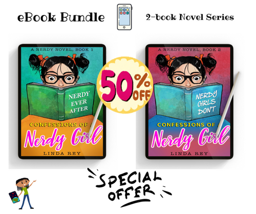 2-IN-1 Summer Book Series for Kids: Nerdy Ever After & Nerdy Girls Don’t (Novels 1 & 2)