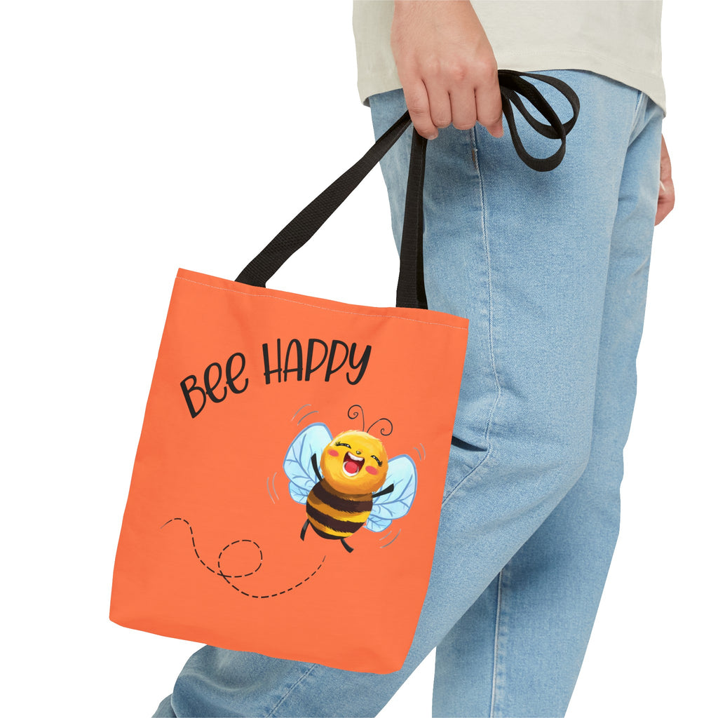 Bee Happy Tote Bag (AOP)