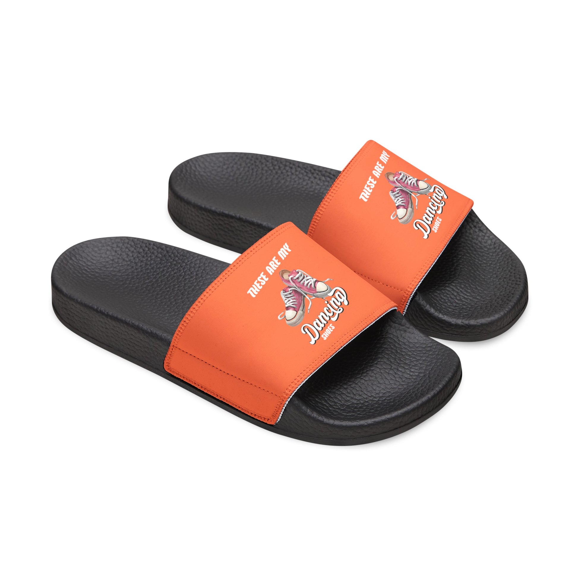 These are my dancing shoes Youth Removable-Strap Sandals