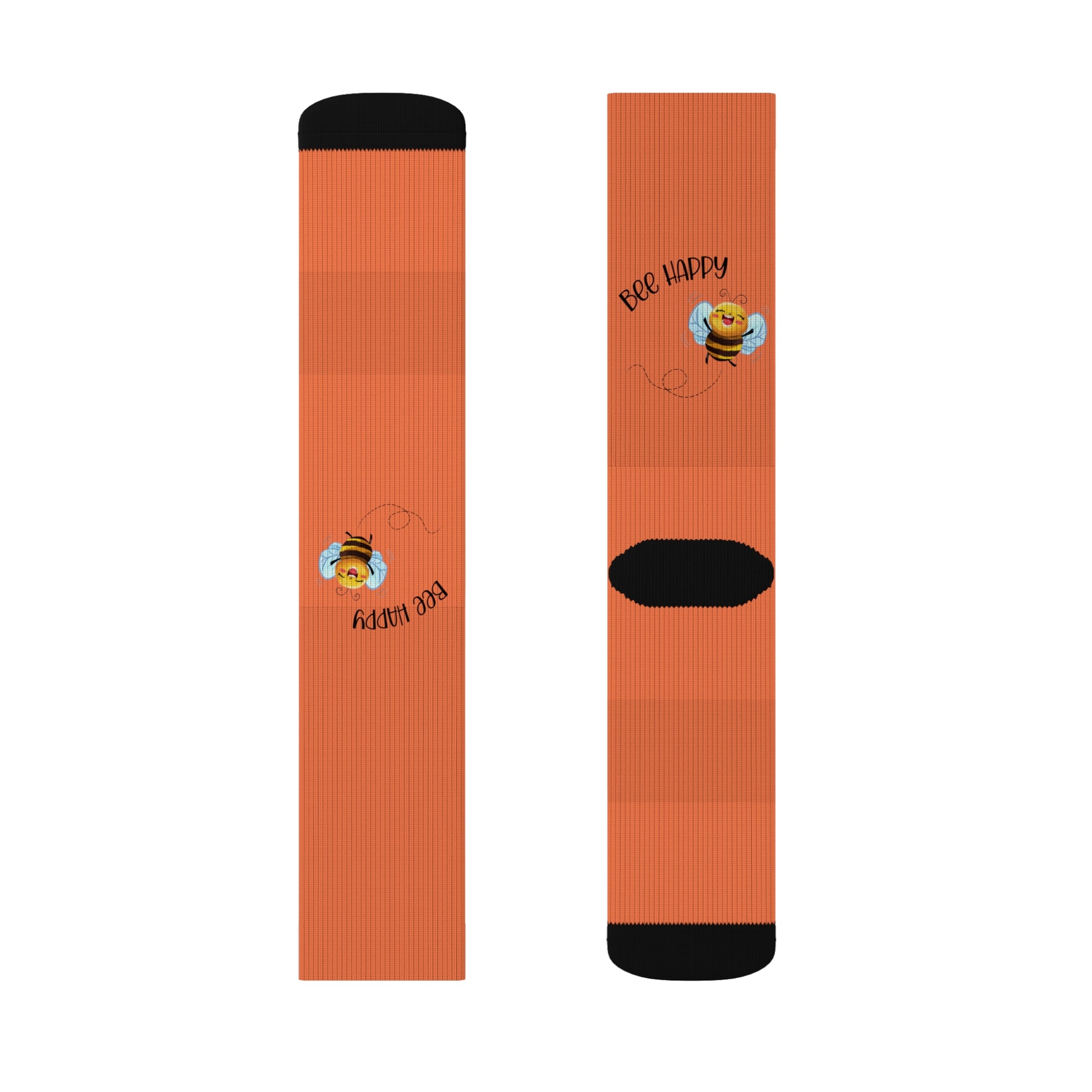 Bee Happy Sublimation Socks
