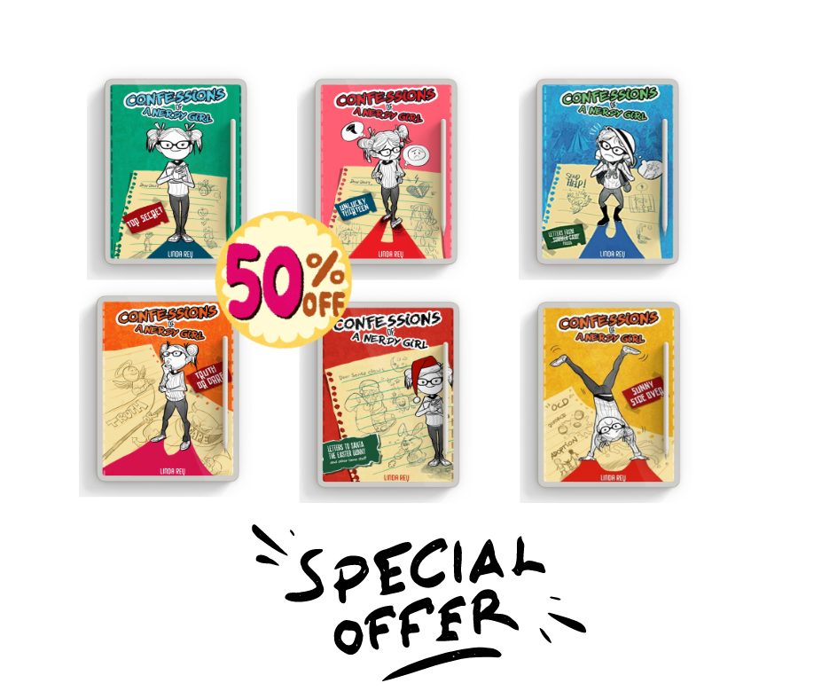Summer Book Series for Kids: Confessions of a Nerdy Girl 6-Book Diary Series (E-Book Set)