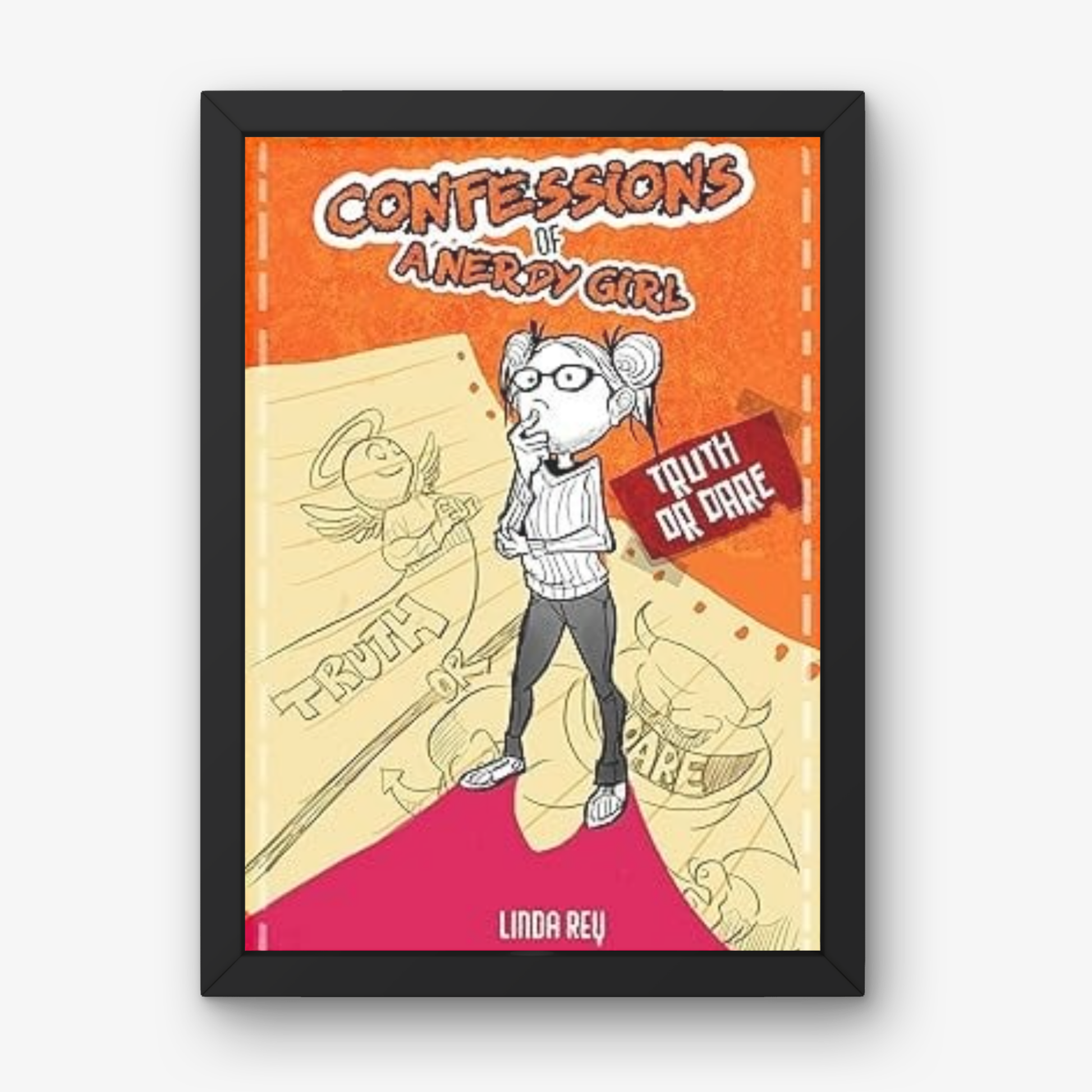 Truth or Dare: Diary #5 (Confessions of a Nerdy Girl Diaries) Paperback - Best Summer Reading Book for Kids 9-13